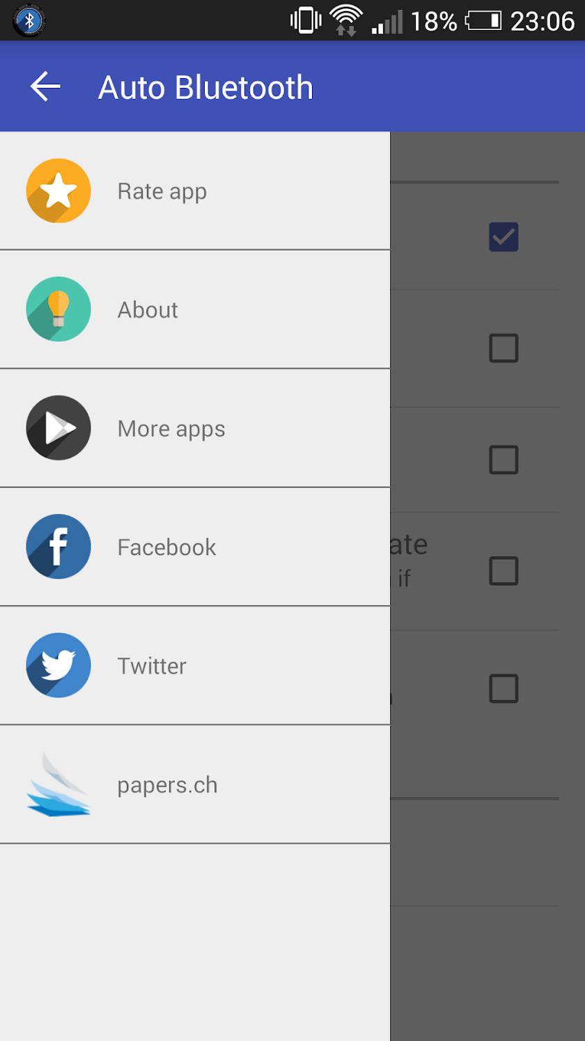 Auto Bluetooth donate Screen 2