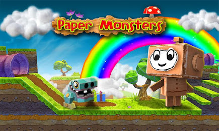 Paper Monsters 3d platformer poster 6