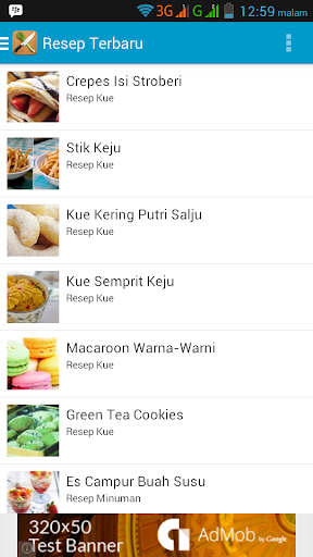 Resep Masakan dan Kue