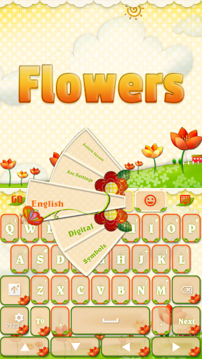 GO Keyboard Flowers