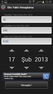 How to get Oto Yakıt Hesaplama lastet apk for android
