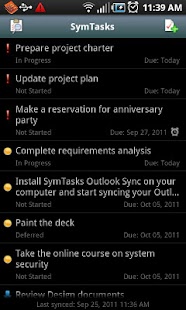 SymTasks - Outlook Tasks Sync Screenshots 0