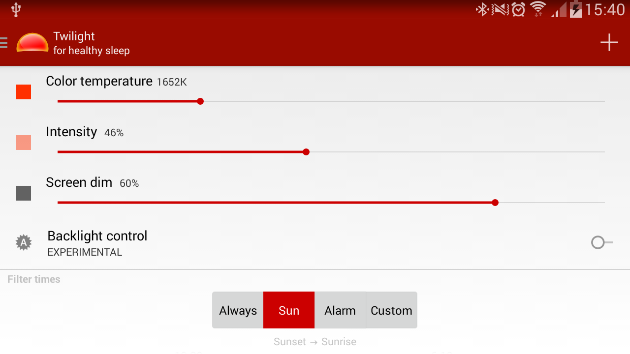 Twilight - screenshot
