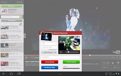 How to install desktube.tv 1.1 apk for pc