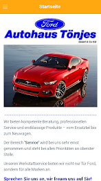 ford car dealership Tönjes gmbh poster 1