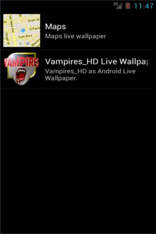 Vampires HD live wallpaper