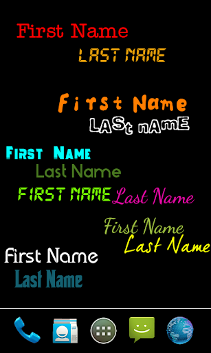 Download My Name Live Wallpaper For Pc