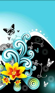 Android application Butterfly Splash LW screenshot
