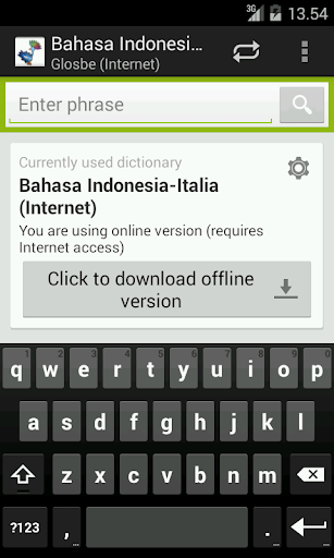 Indonesian-Italian Dictionary