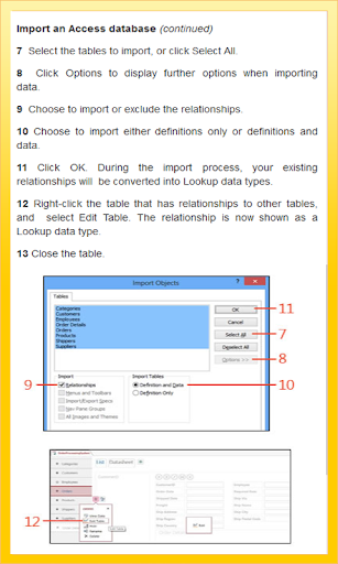 Tutorials Access 2013 Training