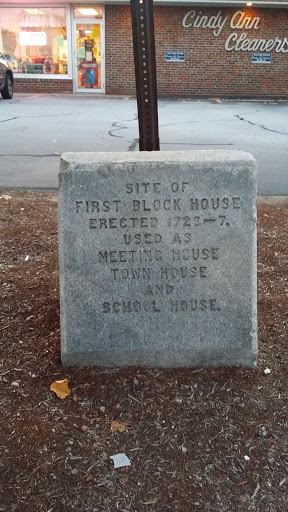 Site Of First Block House