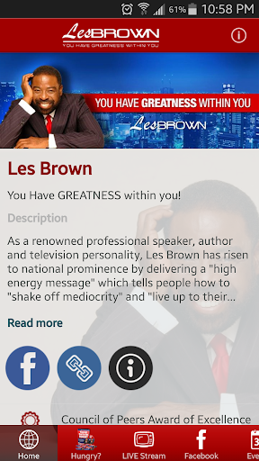 The OFFICIAL Les Brown App