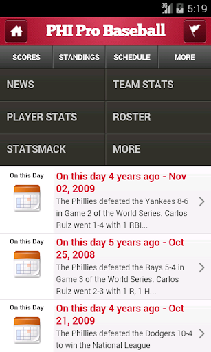 【免費運動App】Philadelphia Pro Baseball-APP點子