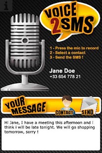 Free Voice2SMS APK