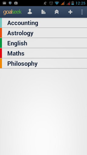 Goalseek Study Log Timer