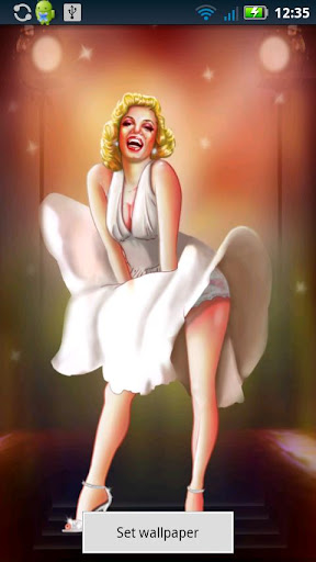 Marilyn Monroe Live Wallpaper