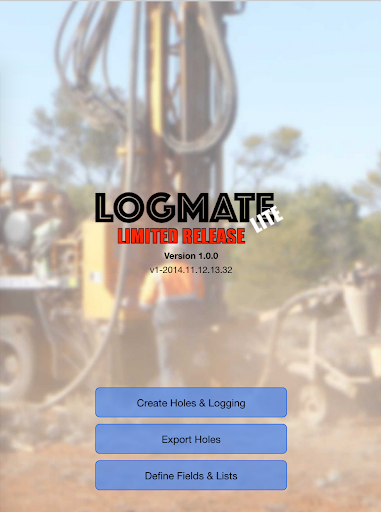 LogMATE -Geology Logging