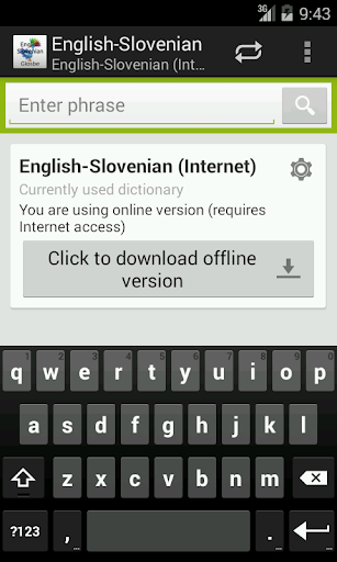 English-Slovenian Dictionary