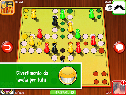 Screenshot dell'applicazione Android Ludo LIVE