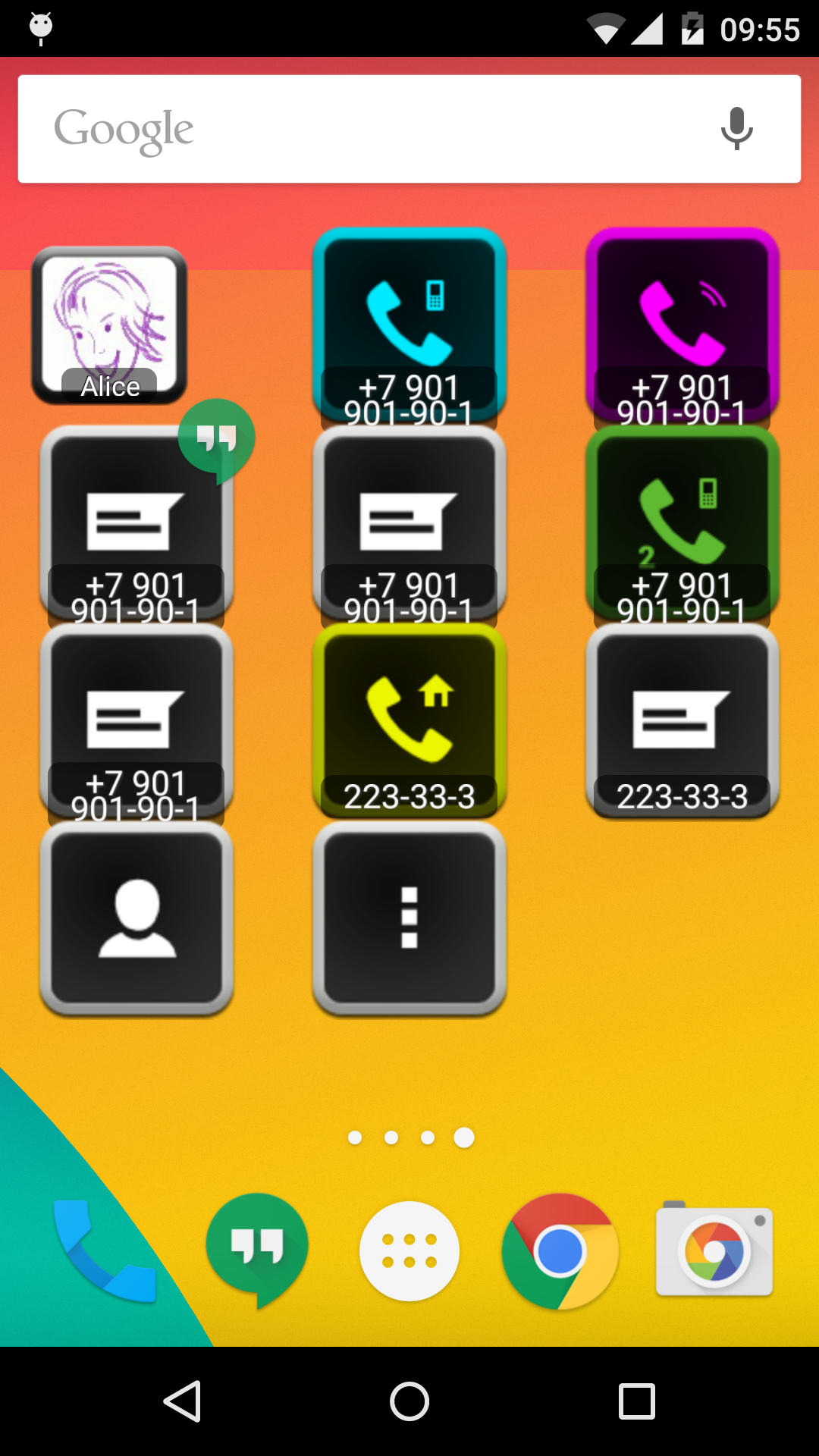 Android application Animated Widget Pro screenshort