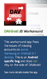 DAVdroid JB Workaround poster 1