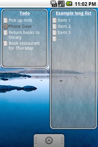   To-Do List Widget – Capture d'écran 