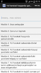 Free Download Yol Hərəkəti Haqqında qanun APK