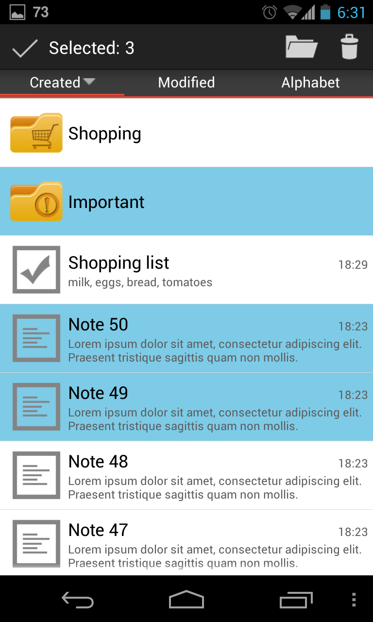 Note+ Premium Screen 3