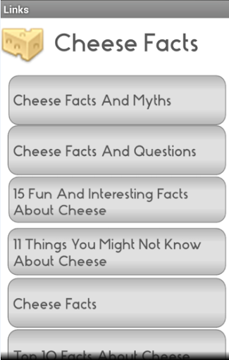 【免費購物App】Cheese Facts-APP點子