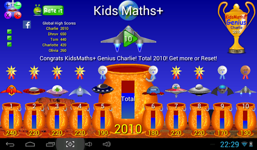 【免費教育App】Kids Maths +-APP點子