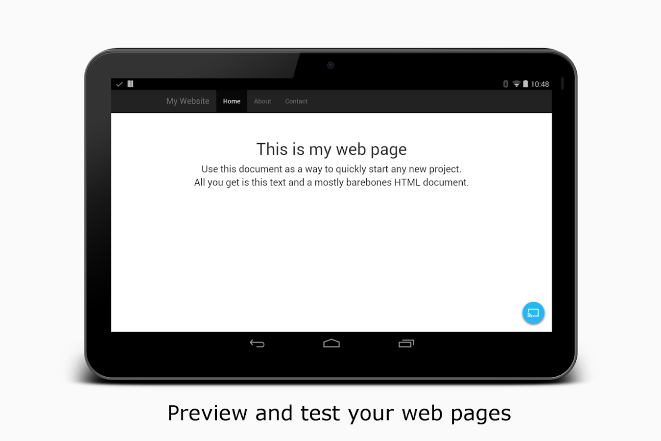    AIDE Web - Html,Css,JavaScript- screenshot  