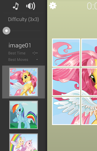 【免費解謎App】Lovely Pony Sliding Puzzle-APP點子