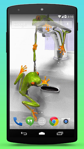 Funny Frogs Live Wallpaper