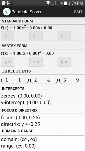 【免費教育App】Parabola Solver-APP點子