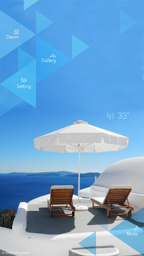 【免費個人化App】Santorini Buzz Launcher Theme-APP點子