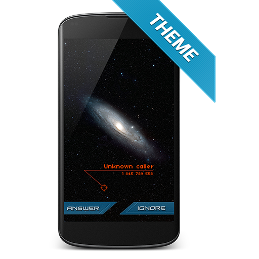 Galaxy Theme - BIG! caller ID LOGO-APP點子