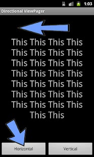 DirectionalViewPager Sample