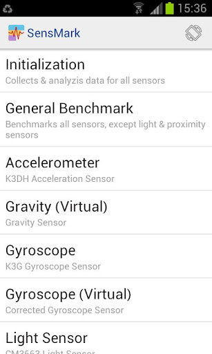 SensMark -The Sensor Benchmark