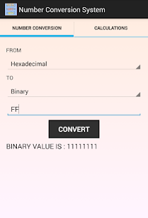 Free Download Number Conversions APK