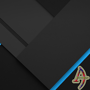 XZ Blue On Black Theme Xperia