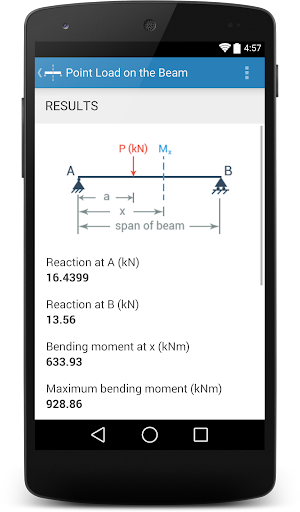 【免費教育App】Bending Moment Calculator-APP點子