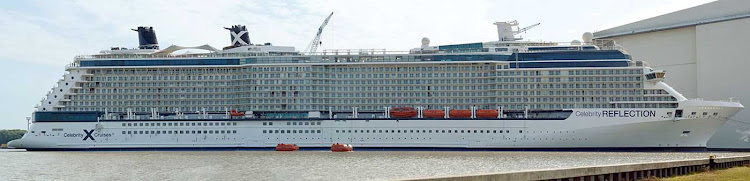 Celebrity Reflection in der Meyer Werft in Papenburg, Germany.