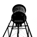 Old Water Tower by Chuck Hildebrandt -  