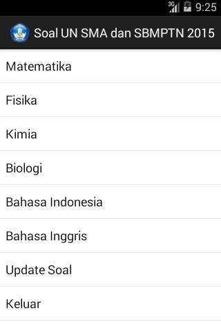 Soal UN SMA dan SBMPTN 2015 - Android Apps on Google Play