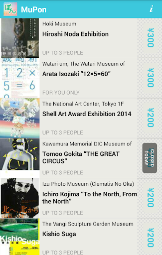 MuPon 2015 Museum Coupons