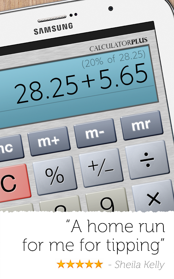 Calculator Plus - screenshot