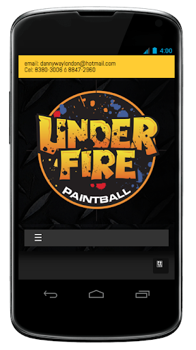 Under Fire Paintball