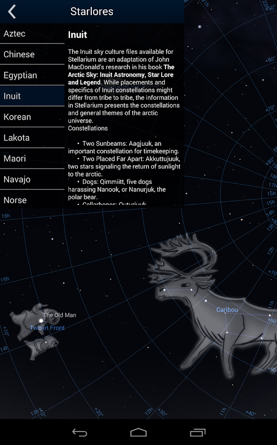 Stellarium Mobile Sky Map - screenshot