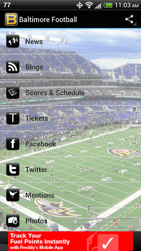 【免費運動App】Baltimore Football-APP點子