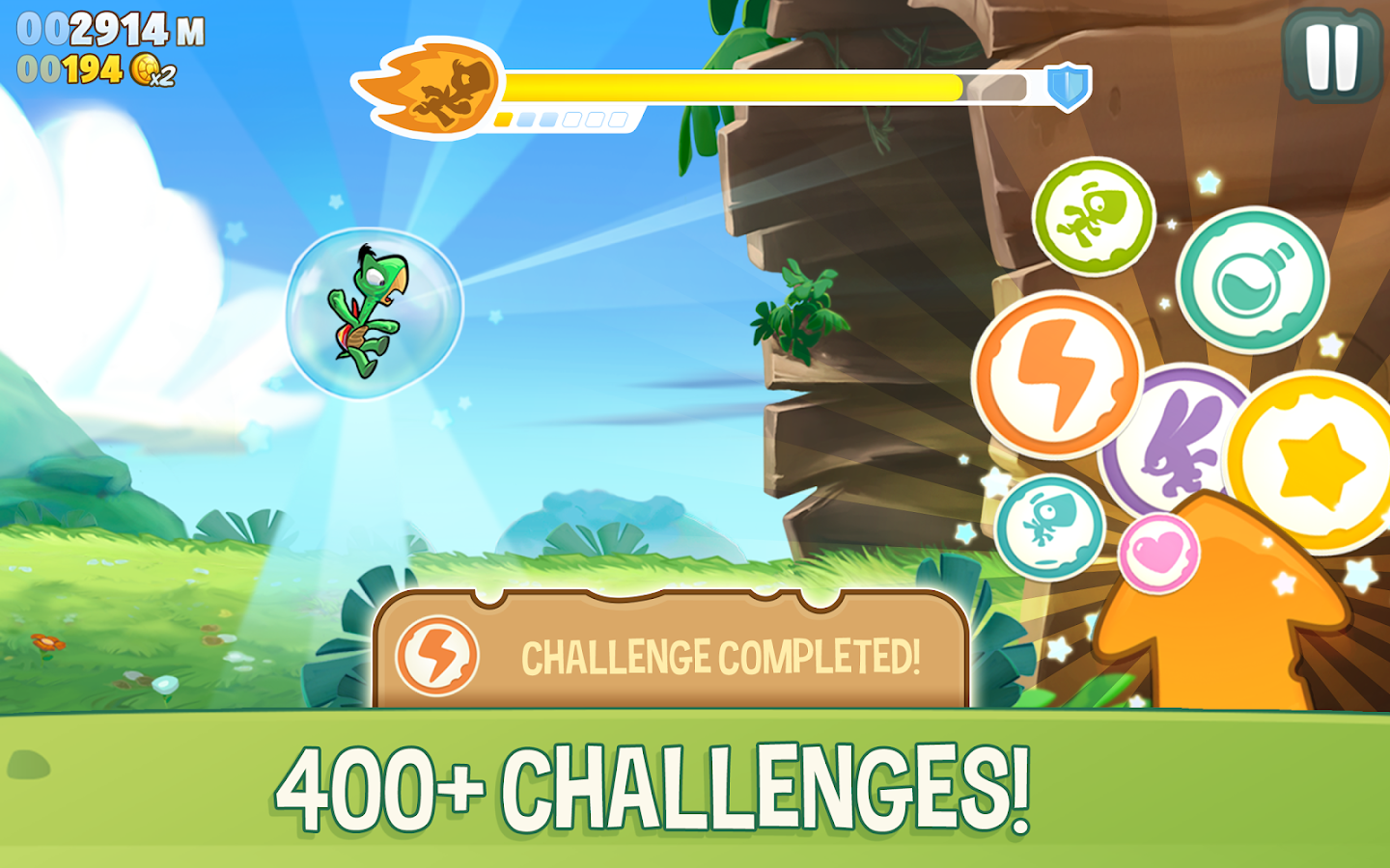  #Android   Run Sheldon, ottimo runner game in stile Rayman Jungle Run!